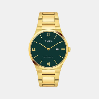Timex Signio Men Quartz Dial Analog Stainless Steel Watch Tweg23605