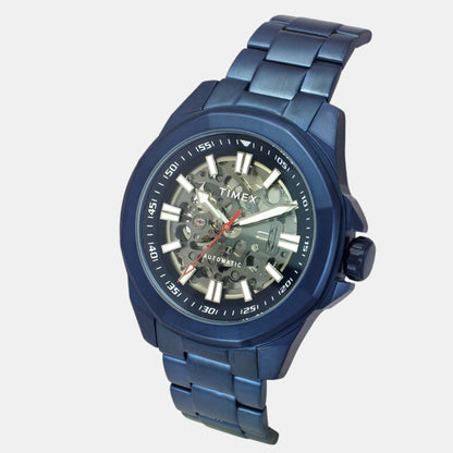 Timex Signio Men Automatic Dial Analog Stainless Steel Watch Tweg24104