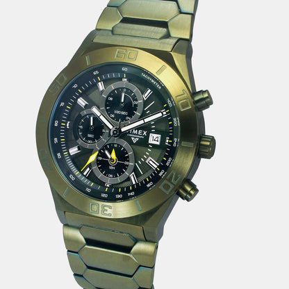Timex Vector Men Quartz Dial Chronograph Stainless Steel Watch Tweg24903