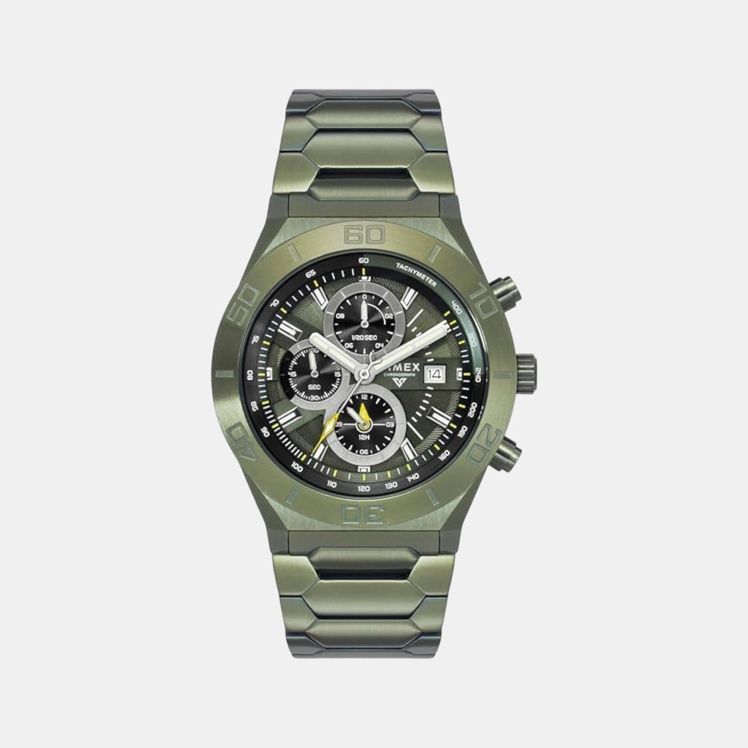 Timex Vector Men Quartz Dial Chronograph Stainless Steel Watch Tweg24903
