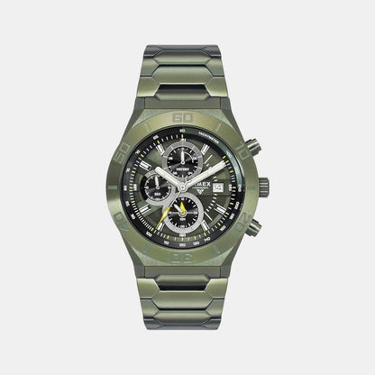 Timex Vector Men Quartz Dial Chronograph Stainless Steel Watch Tweg24903