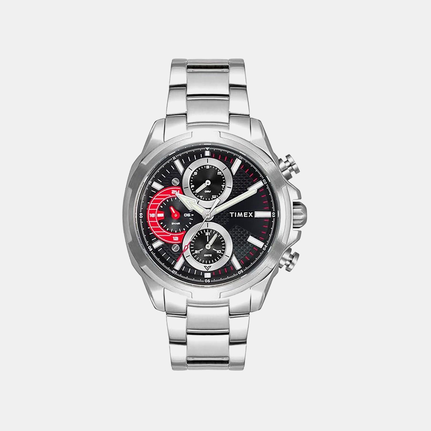 Timex Vector Men Quartz Dial Multi-Function Stainless Steel Watch Tweg25000