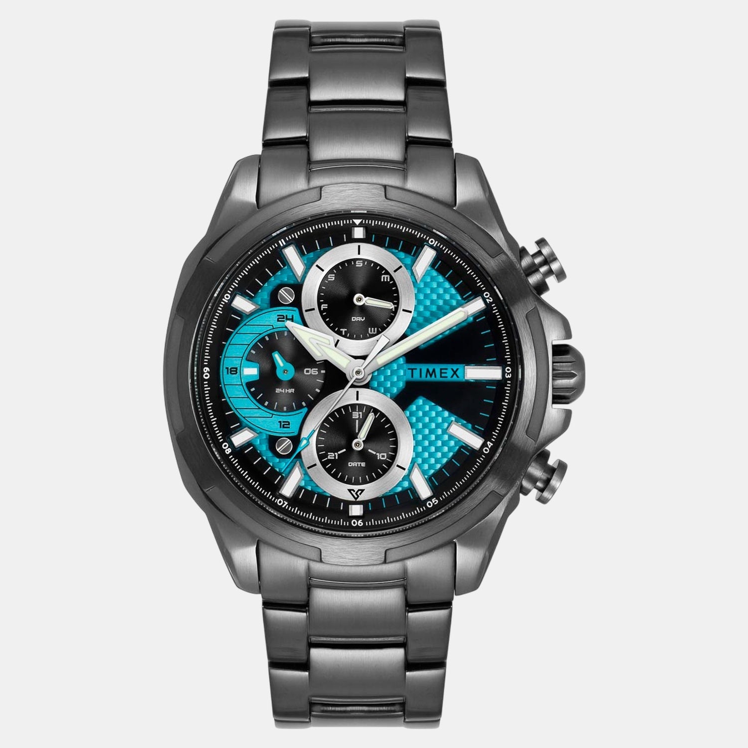 Timex Vector Men Quartz Dial Multi-Function Stainless Steel Watch Tweg25002
