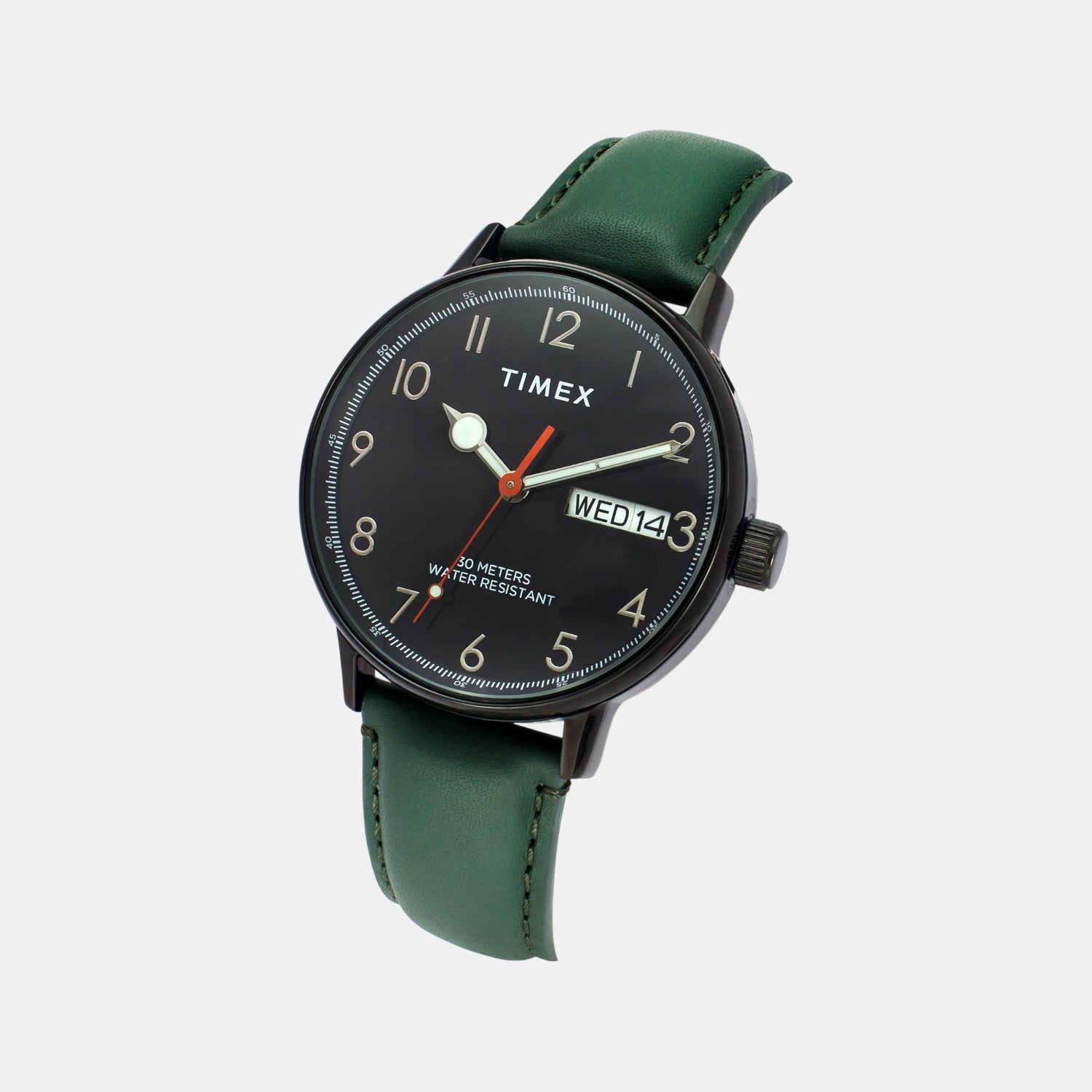 Timex Trendline Men Quartz Dial Analog Leather Watch Tweg25402