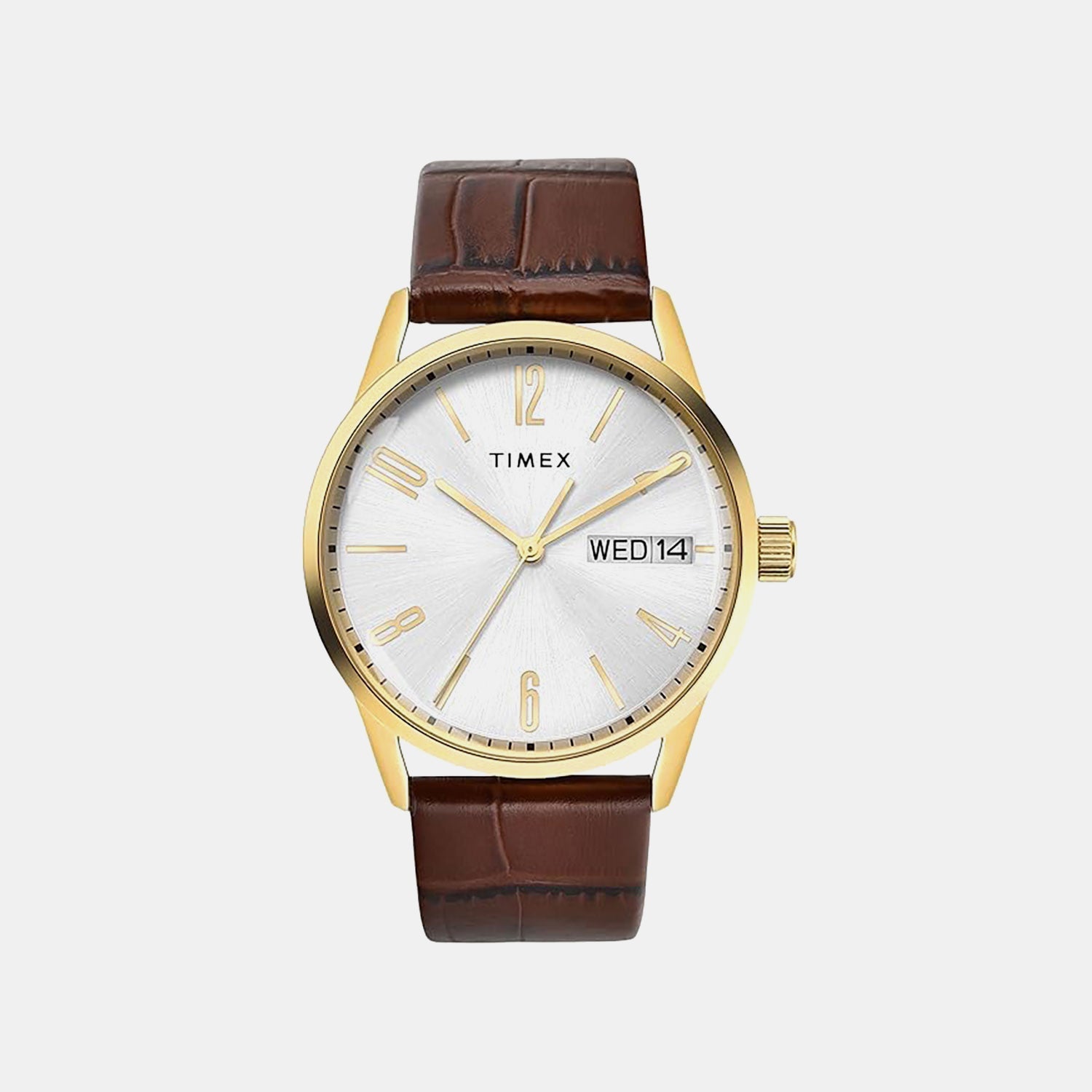 Timex Trendline Men Quartz Dial Analog Leather Watch Tweg25508