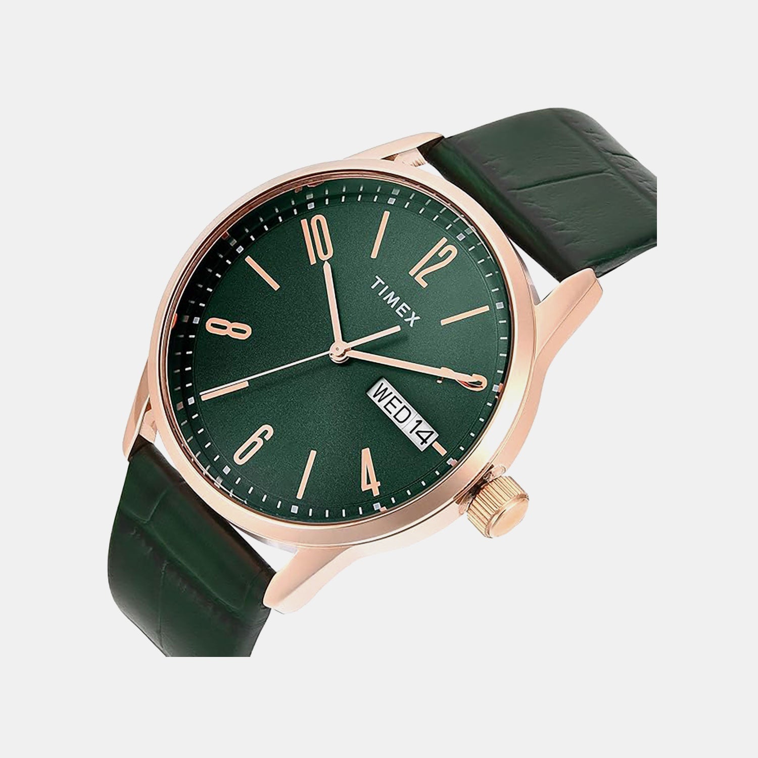 Timex Trendline Men Quartz Dial Analog Leather Watch Tweg25509