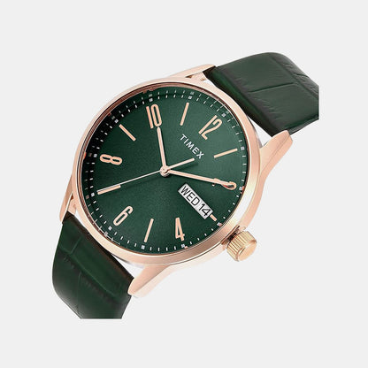 Timex Trendline Men Quartz Dial Analog Leather Watch Tweg25509