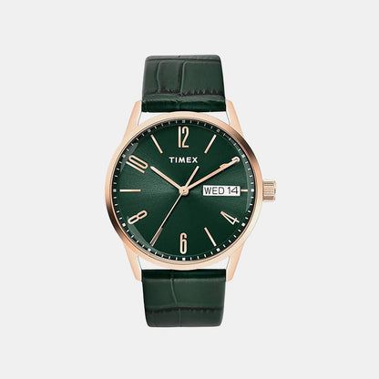 Timex Trendline Men Quartz Dial Analog Leather Watch Tweg25509