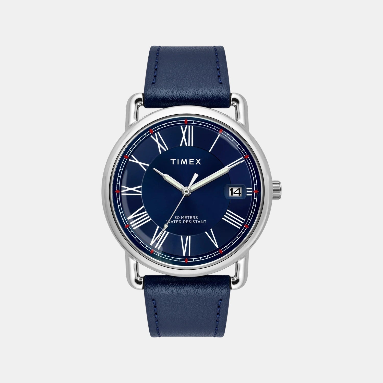 Timex Trendline Men Quartz Dial Analog Leather Watch Tweg25600