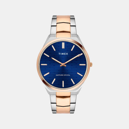 Timex Signio Men Quartz Dial Analog Stainless Steel Watch Tweg25802