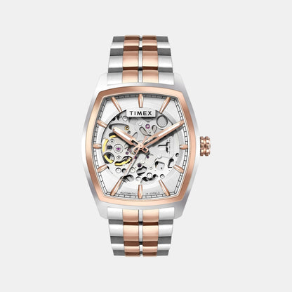 Timex Signio Men Automatic Dial Analog Stainless Steel Watch Tweg25903