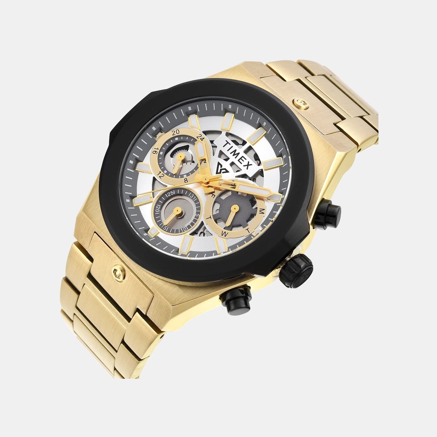 Timex Vector Men Quartz Dial Multi-Function Stainless Steel Watch Tweg26101