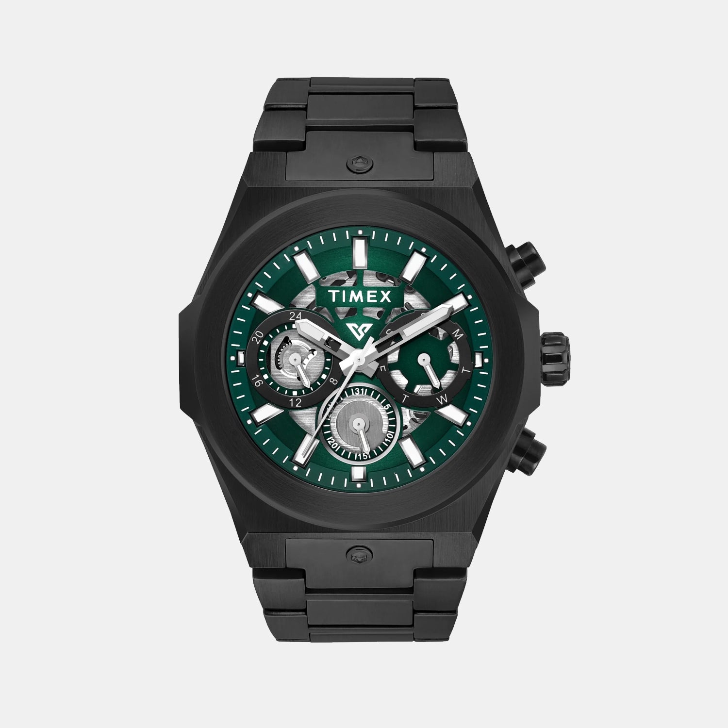Timex Vector Men Quartz Dial Multi-Function Stainless Steel Watch Tweg26102