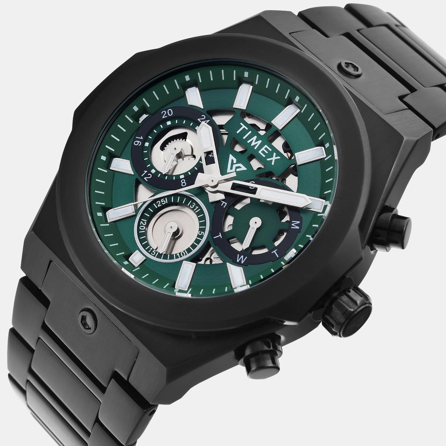 Timex Vector Men Quartz Dial Multi-Function Stainless Steel Watch Tweg26102