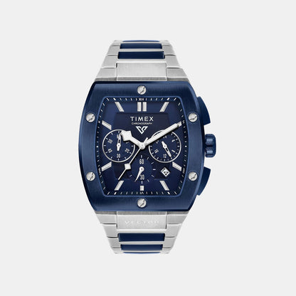 Timex Vector Men Quartz Dial Chronograph Stainless Steel Watch Tweg26202