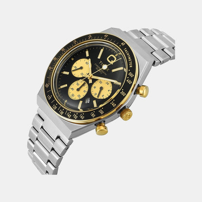 Timex Q Timex Men Quartz Dial Chronograph Stainless Steel Watch Tweg26404