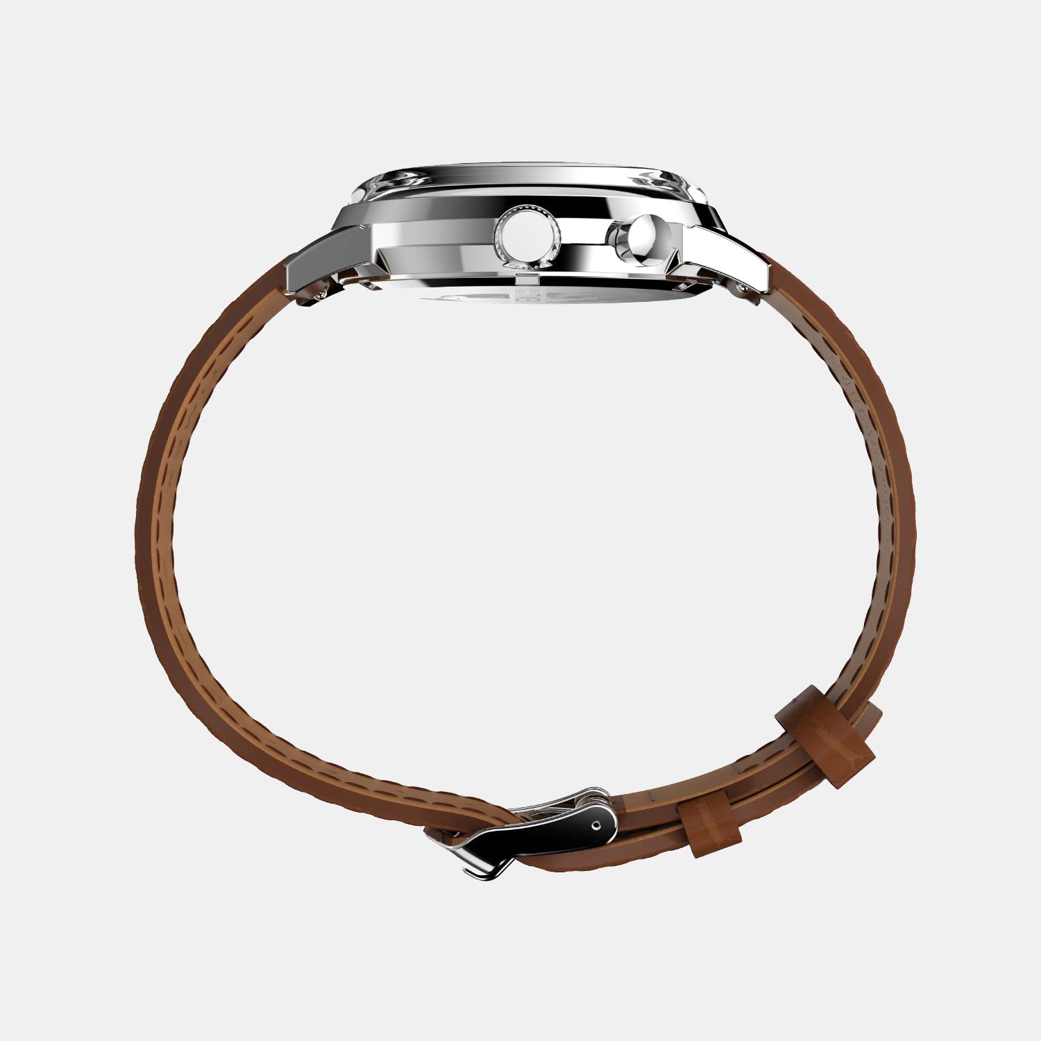 Timex Marlin Men Quartz Dial Multi-Function Leather Watch Tweg26800