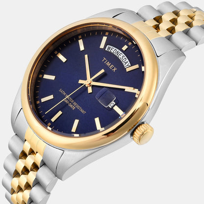 Timex Legacy Men Quartz Dial Analog Stainless Steel Watch Tweg27100