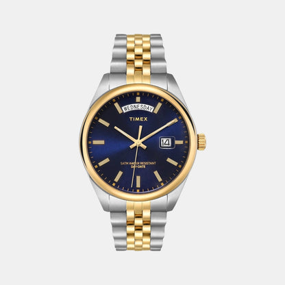 Timex Legacy Men Quartz Dial Analog Stainless Steel Watch Tweg27100