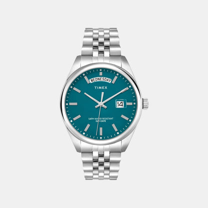 Timex Legacy Men Quartz Dial Analog Stainless Steel Watch Tweg27104