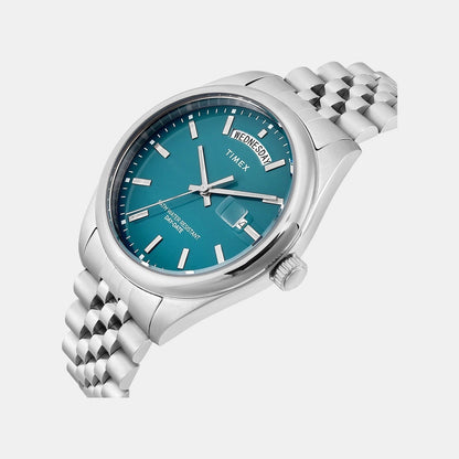 Timex Legacy Men Quartz Dial Analog Stainless Steel Watch Tweg27104