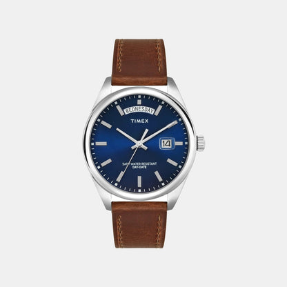 Timex Legacy Men Quartz Dial Analog Leather Watch Tweg27105