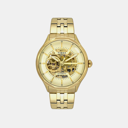 Timex Signio Men Automatic Dial Analog Stainless Steel Watch Tweg27600