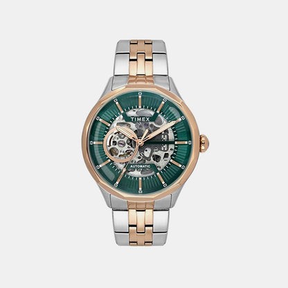 Timex Signio Men Automatic Dial Analog Stainless Steel Watch Tweg27602