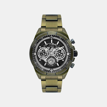 Timex Signio Men Quartz Dial Multi-Function Stainless Steel Watch Tweg27701