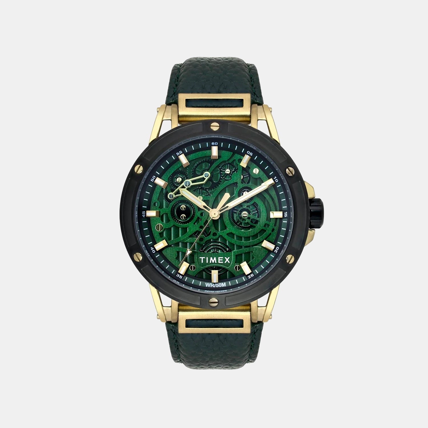 Timex Signio Men Quartz Dial Analog Leather Watch Tweg27800