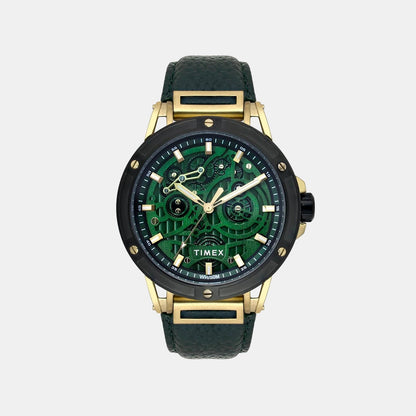 Timex Signio Men Quartz Dial Analog Leather Watch Tweg27800