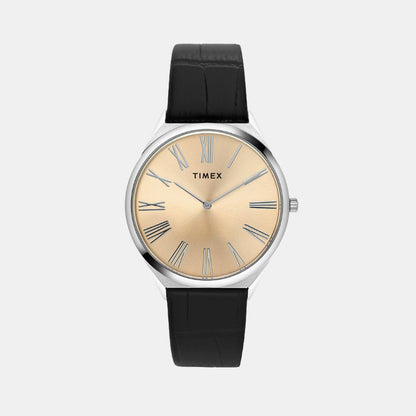 Timex Signio Men Quartz Dial Analog Leather Watch Tweg27900