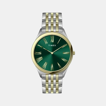 Timex Signio Men Quartz Dial Analog Stainless Steel Watch Tweg27903