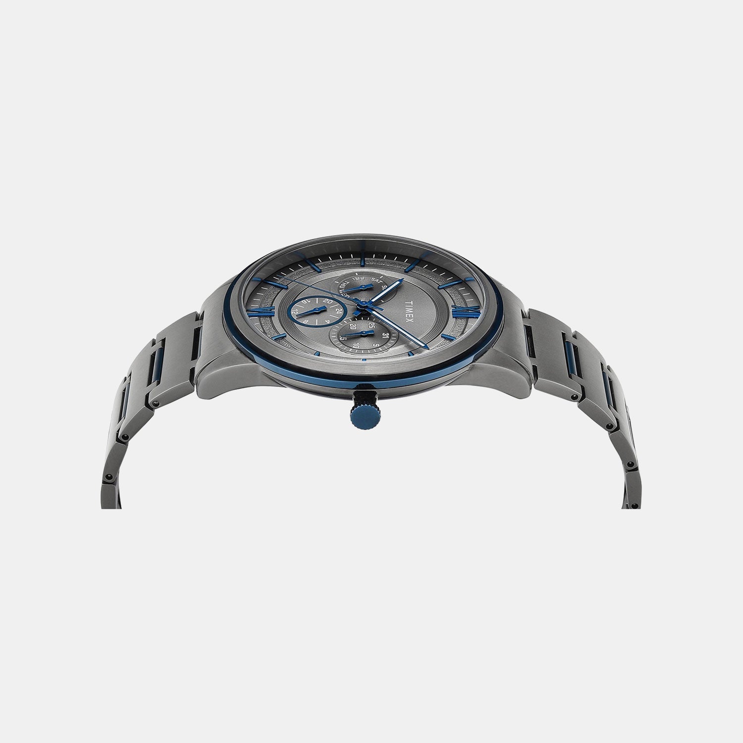 Timex Signio Men Quartz Dial Multi-Function Stainless Steel Watch Tweg28003