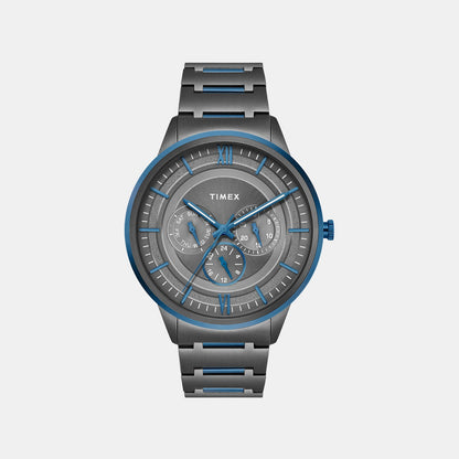 Timex Signio Men Quartz Dial Multi-Function Stainless Steel Watch Tweg28003