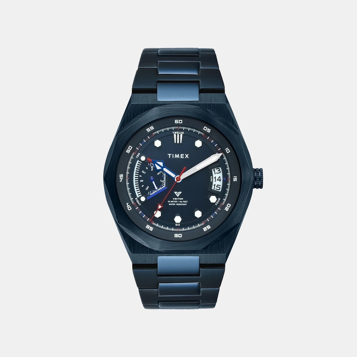 Timex Vector Men Quartz Dial Analog Stainless Steel Watch Tweg31002