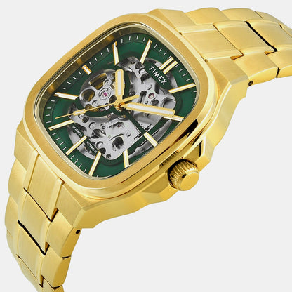 Timex Signio Men Automatic Dial Analog Stainless Steel Watch Tweg31901