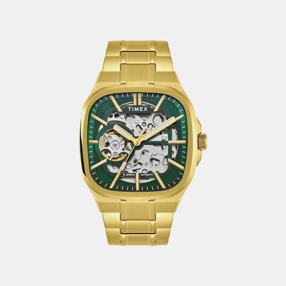 Timex Signio Men Automatic Dial Analog Stainless Steel Watch Tweg31901
