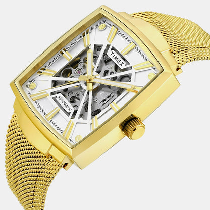 Timex Signio Men Automatic Dial Analog Stainless Steel Watch Tweg32002