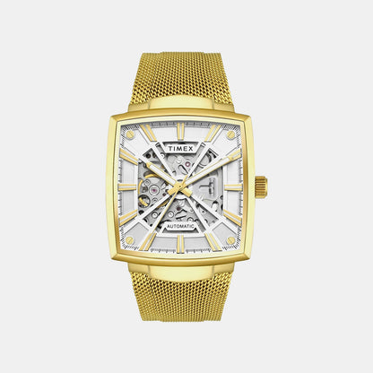 Timex Signio Men Automatic Dial Analog Stainless Steel Watch Tweg32002