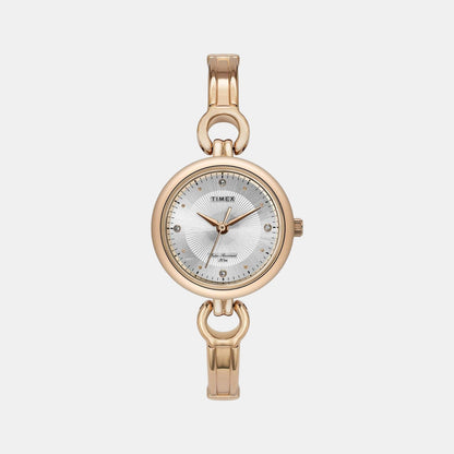 Timex Trendline Women Quartz Dial Analog Brass Watch Twel11424
