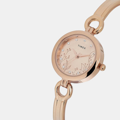 Timex Trendline Women Quartz Dial Analog Brass Watch Twel11436
