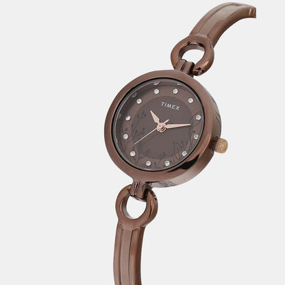 Timex Trendline Women Quartz Dial Analog Brass Watch Twel11438