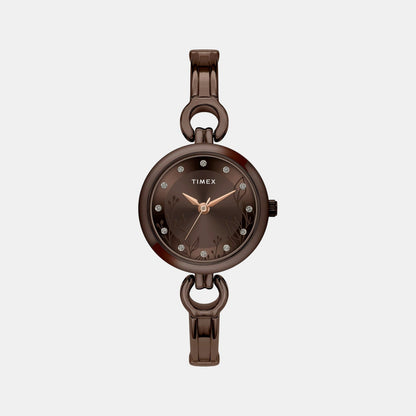Timex Trendline Women Quartz Dial Analog Brass Watch Twel11438