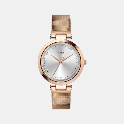 Timex Trendline Women Quartz Dial Analog Stainless Steel Watch Twel11823