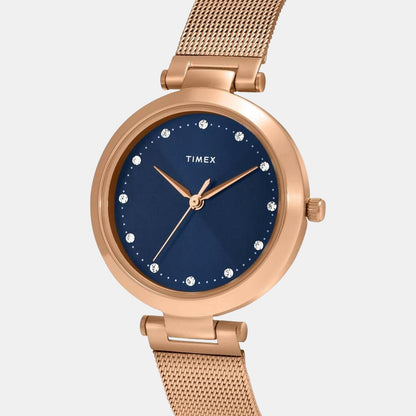 Timex Trendline Women Quartz Dial Analog Stainless Steel Watch Twel11824