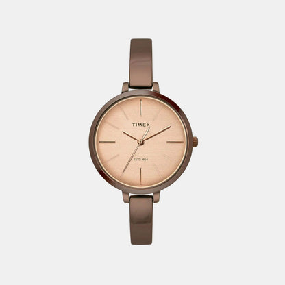 Timex Trendline Women Quartz Dial Analog Brass Watch Twel12813