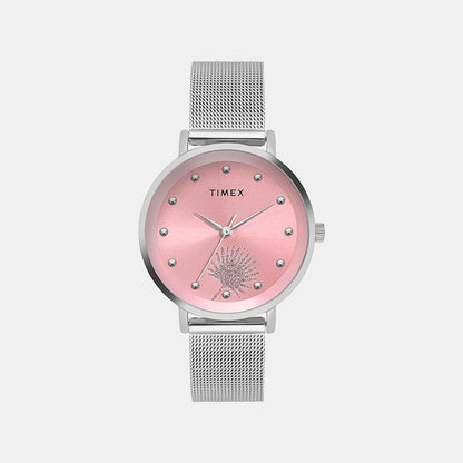 Timex Trendline Women Quartz Dial Analog Stainless Steel Watch Twel12921
