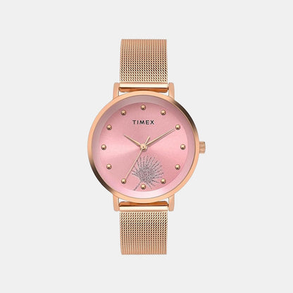 Timex Trendline Women Quartz Dial Analog Stainless Steel Watch Twel12924