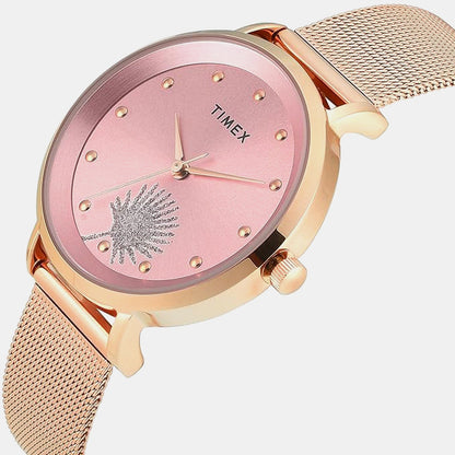 Timex Trendline Women Quartz Dial Analog Stainless Steel Watch Twel12924